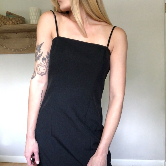 90s black dress